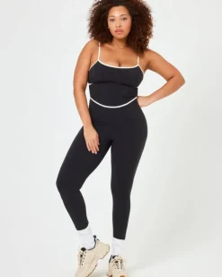 Ace Jumpsuit - Black-Cream