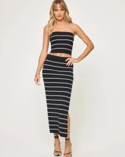 Amalfi Tube Top - Vista Point Stripe