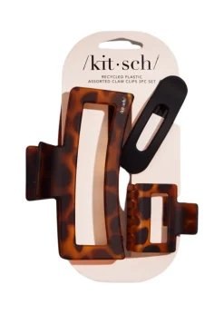 Assorted Claw Clip 3 pc Set - Rectangle
