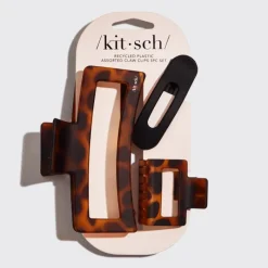 Assorted Claw Clip 3 pc Set - Rectangle