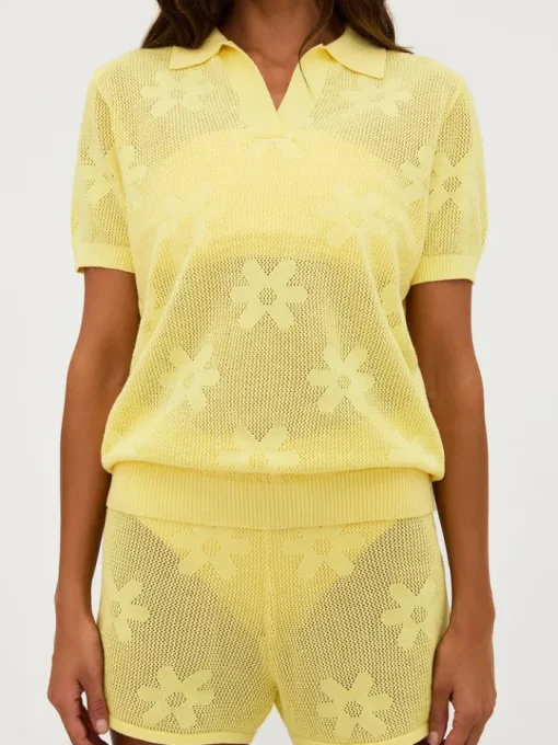 Balboa Short - Butter Blossom