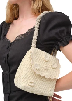 Betty Bouquet Knit Purse