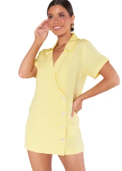 Bicoastal Blazer Romper