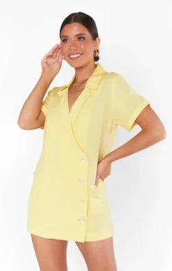 Bicoastal Blazer Romper