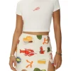 Bon Appetit Embroidered Skirt