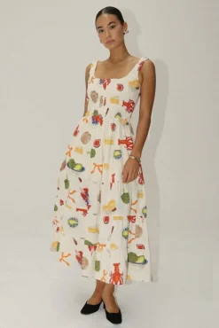 Bon Appetit Smocked Dress