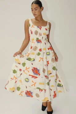 Bon Appetit Smocked Dress