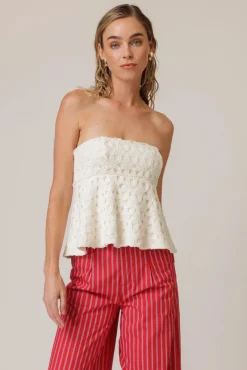Bowen Strapless Top