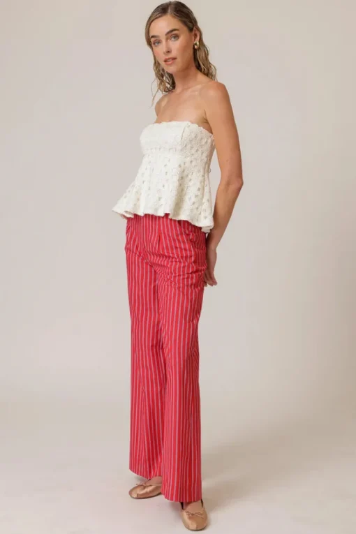 Bowen Strapless Top