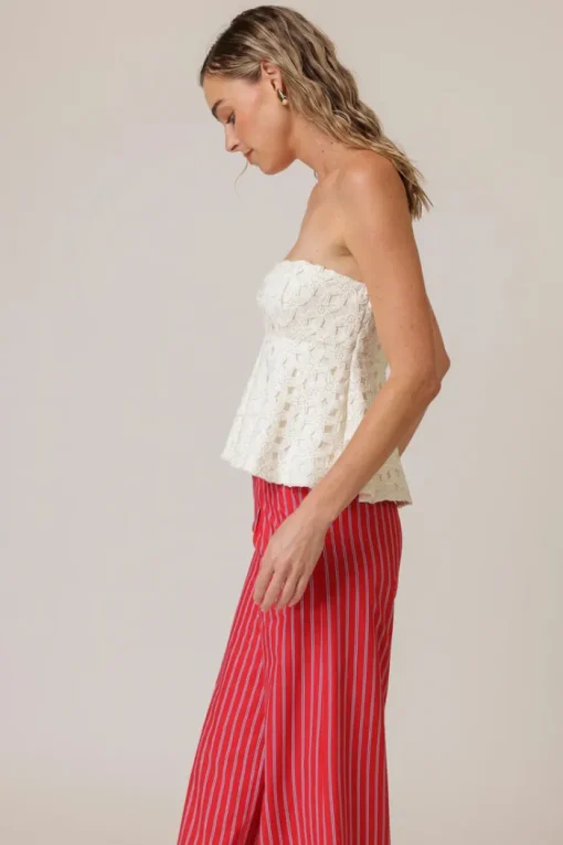 Bowen Strapless Top