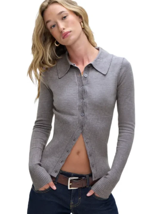 Brooks Button Up Sweater