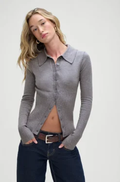 Brooks Button Up Sweater