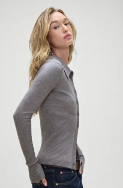 Brooks Button Up Sweater