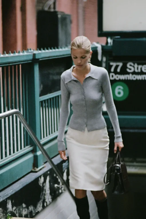 Brooks Button Up Sweater