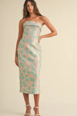 Campbell Jacquard Midi