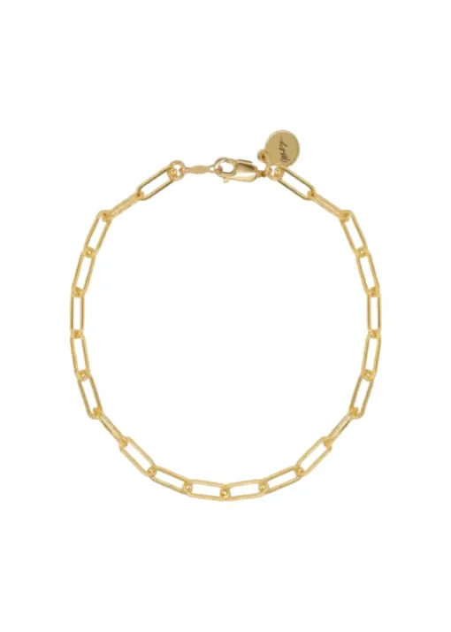 Charlie Paperclip Chain Bracelet