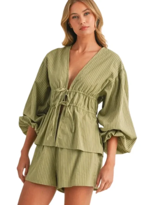 Daphne Set - Light Olive
