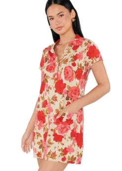Dexter Button Sweater Dress