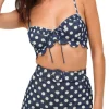 Dolly Denim Dot Bra Top