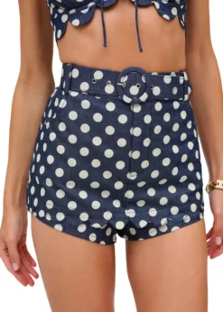 Dolly Denim Dot Skort