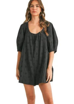 Eden Puff Sleeve Romper