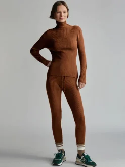 Esme Rib Roll Neck Top