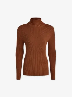 Esme Rib Roll Neck Top