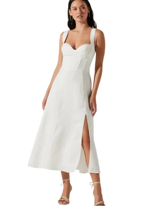 Estella Dress - White