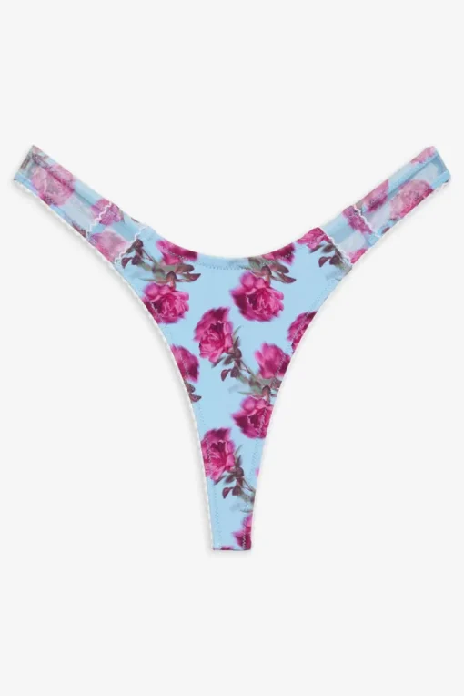 Floral Stems Bikini Bottom