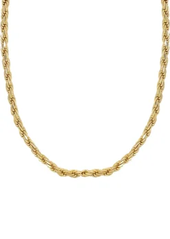 French Rope Chain Necklace