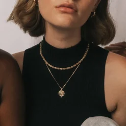 French Rope Chain Necklace