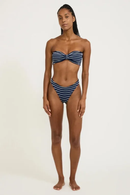 Jean Bikini - Navy/White (PRE-ORDER)