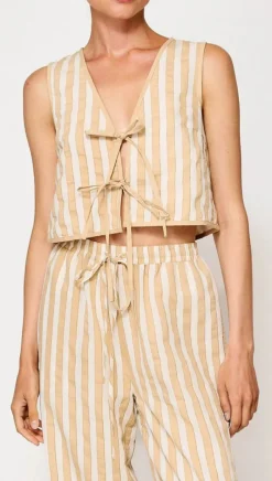 Kamari Tie Detailed Top