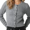Kassidy Cardigan - Heather Grey
