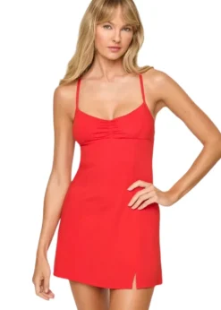 Kelsey Dress - Flame