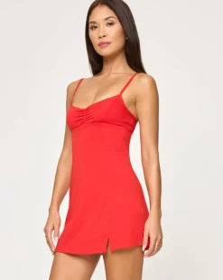 Kelsey Dress - Flame