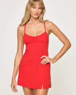 Kelsey Dress - Flame