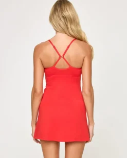 Kelsey Dress - Flame