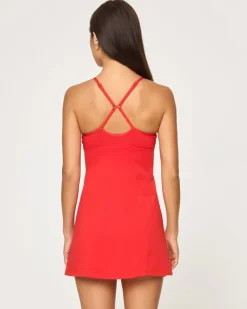 Kelsey Dress - Flame