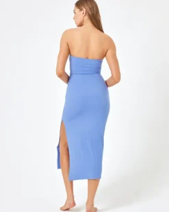 Kierra Dress - Peri Blue