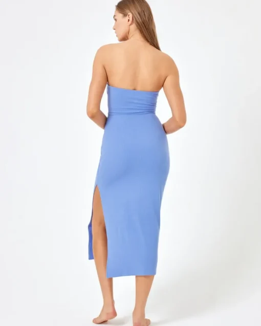 Kierra Dress - Peri Blue