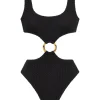 Ky One Piece - Black Crochet