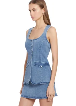 Kya Skort Romper - Classic Wash