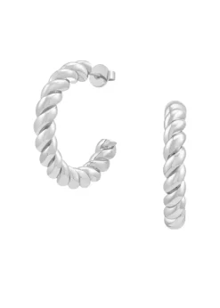 Lo Rope Hoops - Silver
