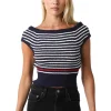Lucy Sweater Top - Navy