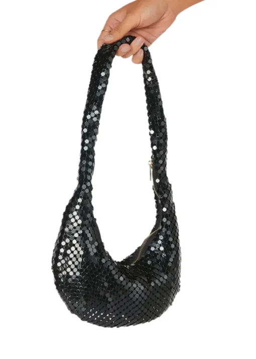 Luna Shoulder Bag - Black