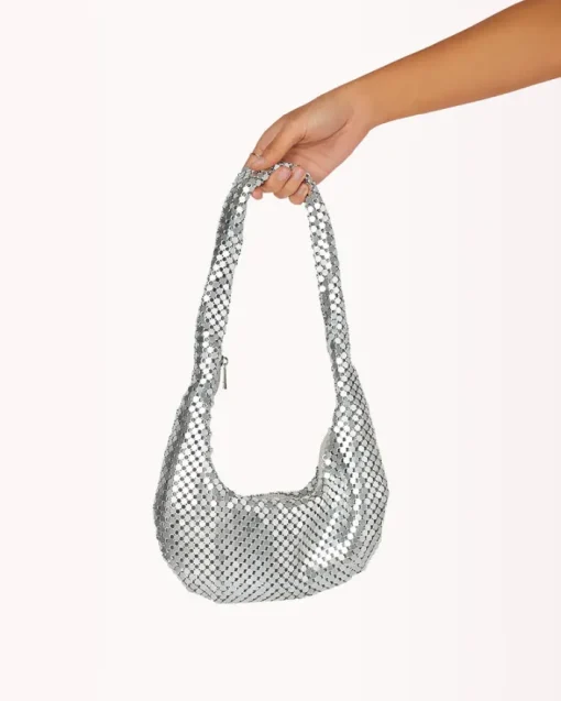 Luna Shoulder Bag - Silver