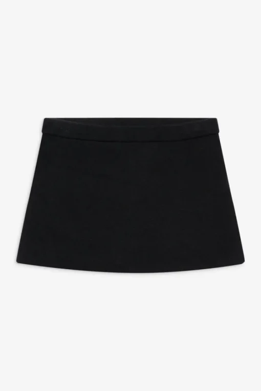 Marialla Cloud Knit Skort - Black