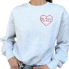 Mas Besos Sweatshirt - Ice Grey