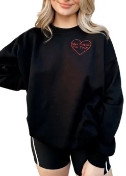 Mas Besos Sweatshirt - Oversized